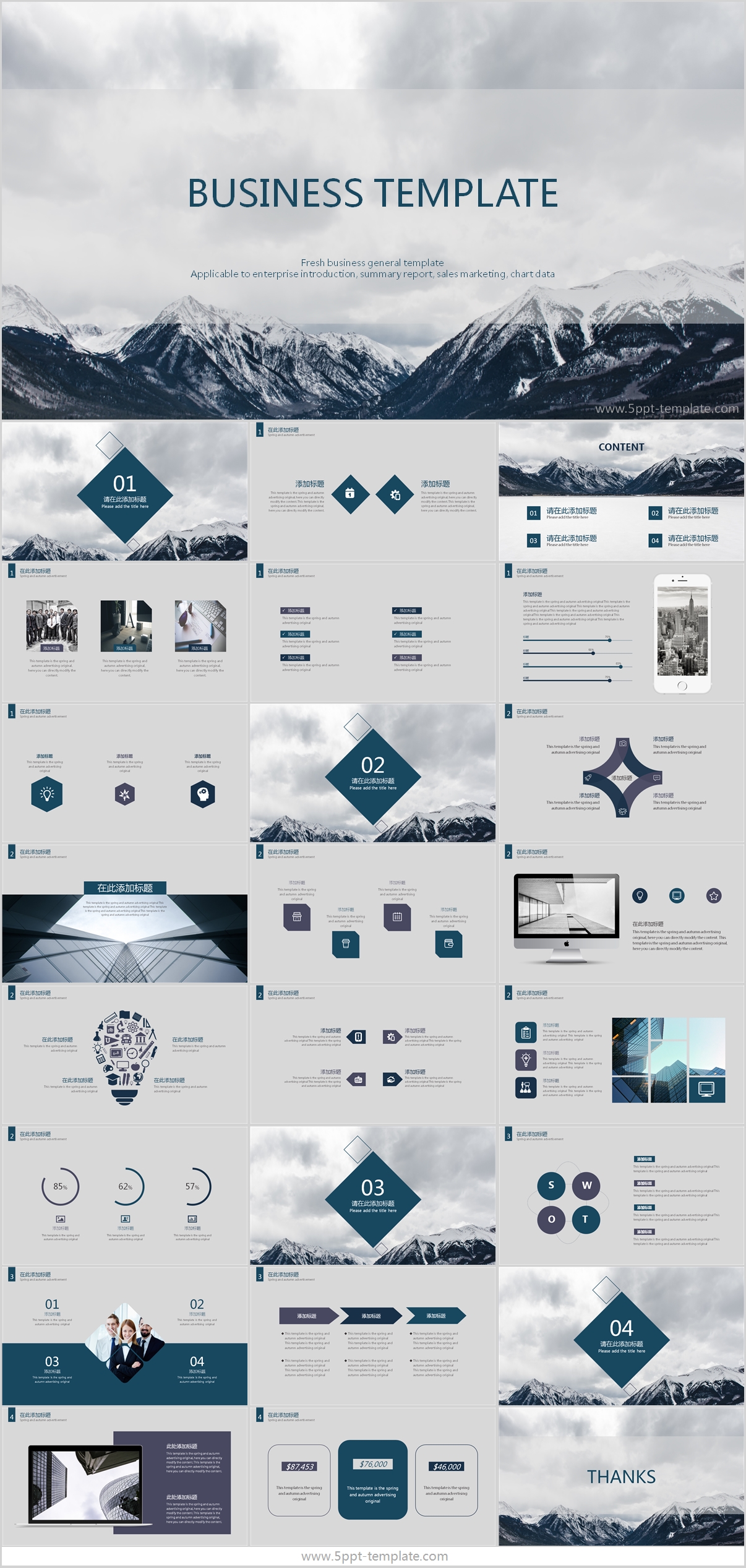 Business Strategy Powerpoint Template