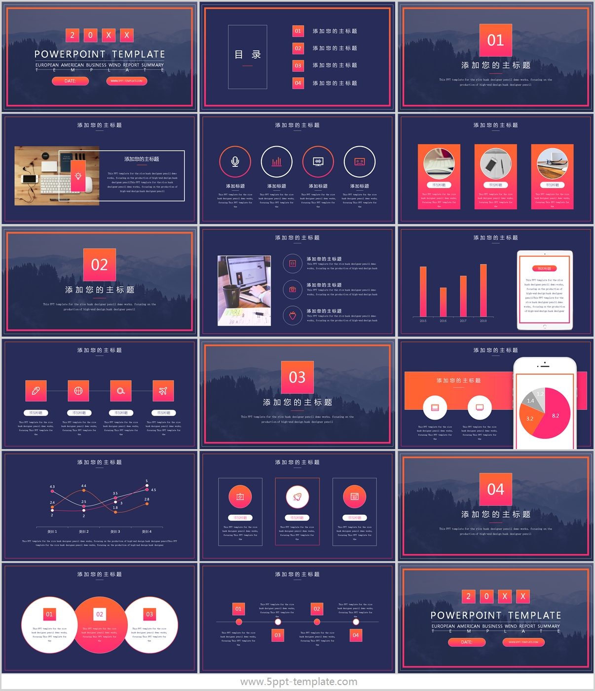 Essential Business Report PPT Template