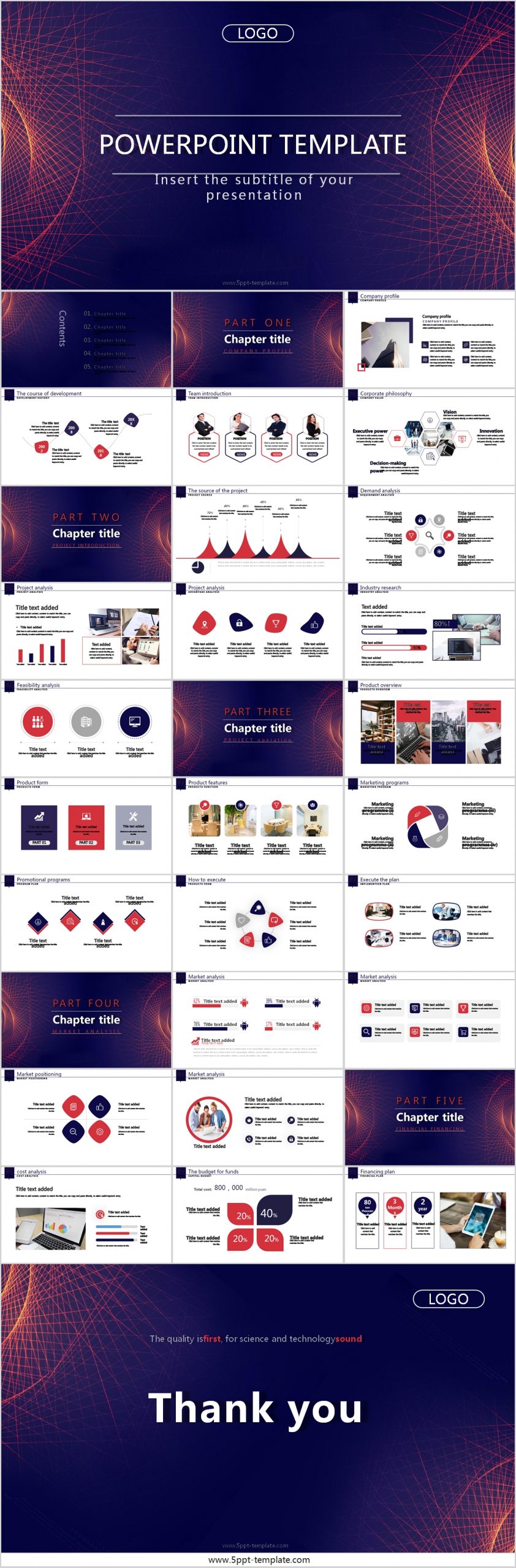 Internet Company Powerpoint Template